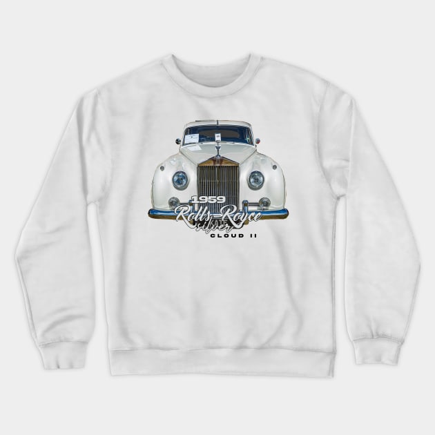 1959 Rolls-Royce Silver Cloud II Crewneck Sweatshirt by Gestalt Imagery